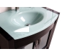 Mueble de ba&ntilde;o: lavabo, armario y espejo THELIO