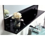 Mueble de ba&ntilde;o: lavabo, armario y espejo THELIO