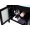 Mueble de ba&ntilde;o: lavabo, armario y espejo THELIO