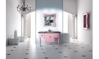 Mueble de ba&ntilde;o: lavabo, armario y espejo VICKY