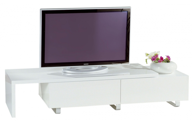 Mueble de tele blanco extensible NEW YORK