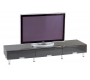 Mueble de tele lacado gris BROOKLIN