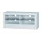 Mueble de TV de dise&ntilde;o GLORIA de color blanco 4 estanter&iacute;as y 1 caj&oacute;n 