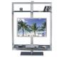 Mueble de TV giratorio TURN UP de color gris 