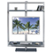 Mueble de TV giratorio TURN UP de color gris 