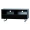 Mueble de TV negro y de dise&ntilde;o LEA 120cm