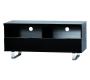 Mueble de TV negro y de dise&ntilde;o LEA 120cm
