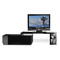 Mueble TV de dise&ntilde;o amovible lacado negro TROYE