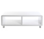 Mueble TV de dise&ntilde;o lacado blanco PIXY