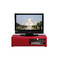 Mueble TV de dise&ntilde;o lacado color frambuesa TIA