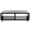 Mueble TV de dise&ntilde;o lacado negro PIXY