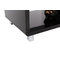Mueble TV de dise&ntilde;o lacado negro PIXY