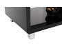 Mueble TV de dise&ntilde;o lacado negro PIXY