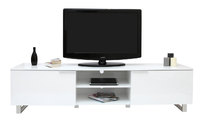 Mueble TV design lacado blanco HALIFAX