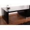 Mueble TV lacado negro extensible NEW YORK