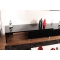 Mueble TV lacado negro extensible NEW YORK