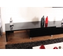 Mueble TV lacado negro extensible NEW YORK