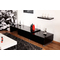 Mueble TV lacado negro extensible NEW YORK
