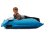 Puf de dise&ntilde;o azul SMALL MILIBAG