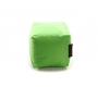 Puf de dise&ntilde;o cuadrado verde anis CUBAG 