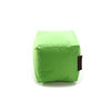 Puf de dise&ntilde;o cuadrado verde anis CUBAG 