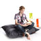 Puf de dise&ntilde;o gris SMALL MILIBAG
