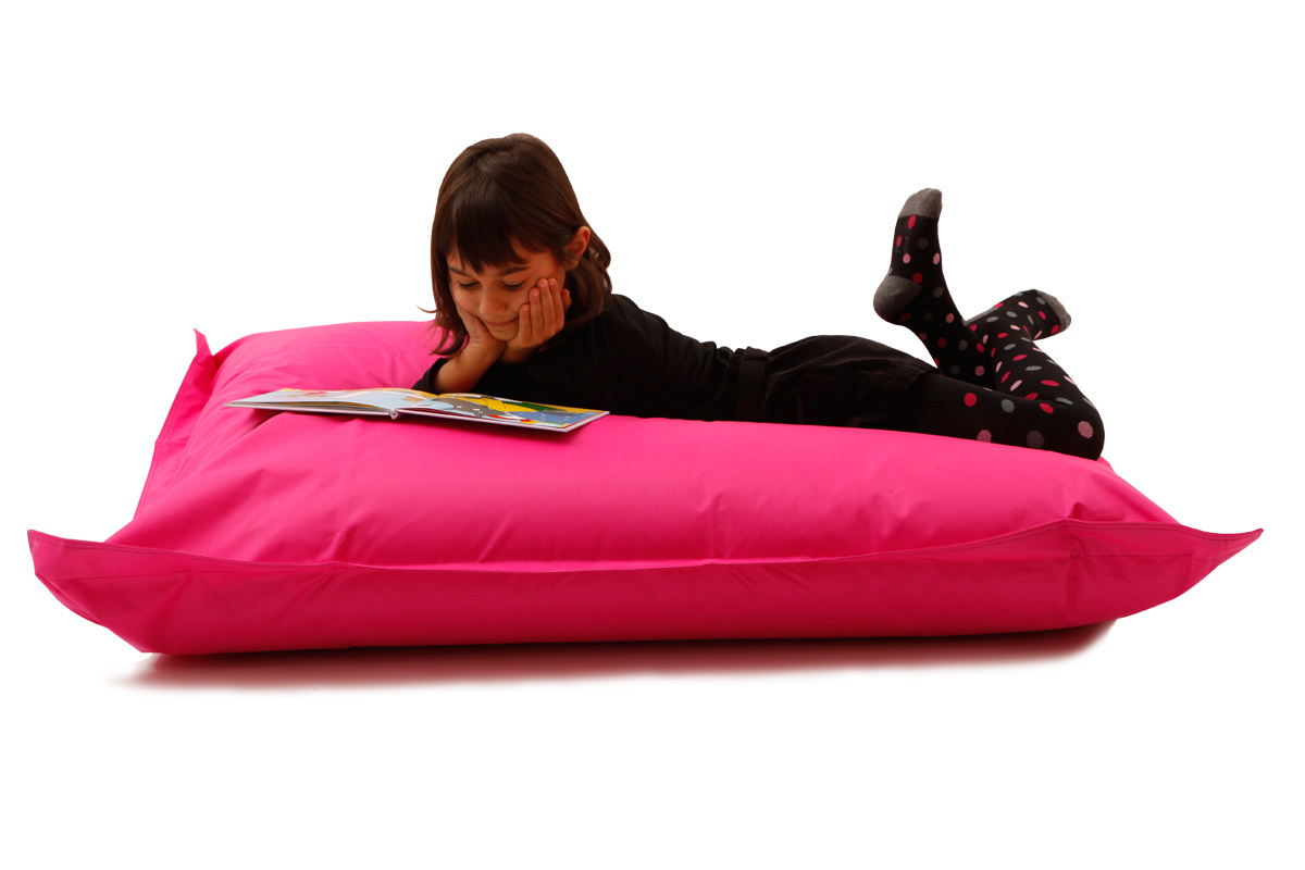 Puf de dise&ntilde;o rosa SMALL MILIBAG
