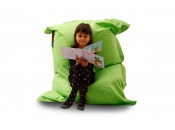 Puf de dise&ntilde;o verde SMALL MILIBAG