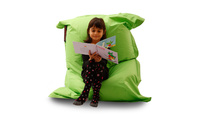 Puf de dise&ntilde;o verde SMALL MILIBAG