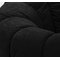 Puf Flower de color negro