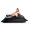 Puf gigante acolchonado de dise&ntilde;o negro BIG MILIBAG TREND