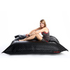 Puf gigante acolchonado de dise&ntilde;o negro BIG MILIBAG TREND