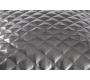 Puf gigante acolchonado de dise&ntilde;o plateado BIG MILIBAG TREND