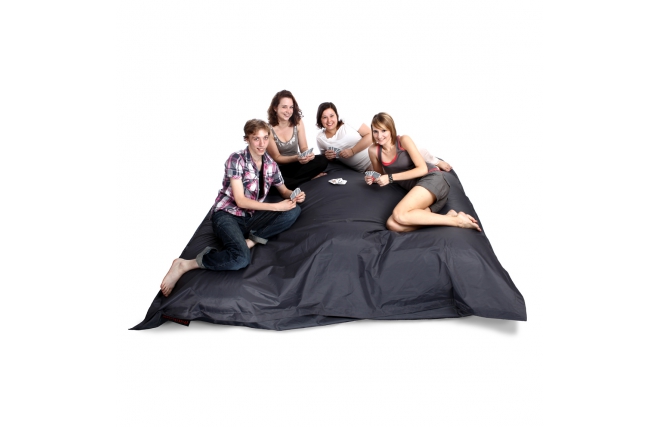 Puf gigante de dise&ntilde;o gris  FAMILY MILIBAG
