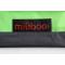 Puf gigante de dise&ntilde;o gris y verde anis BIG MILIBAG