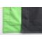 Puf gigante de dise&ntilde;o gris y verde anis BIG MILIBAG