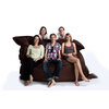 Puf gigante de dise&ntilde;o marr&oacute;n FAMILY MILIBAG