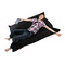 Puf gigante de dise&ntilde;o negro BIG MILIBAG