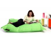 Puf gigante de dise&ntilde;o verde anis BIG MILIBAG