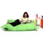 Puf gigante de dise&ntilde;o verde anis BIG MILIBAG