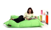 Puf gigante de dise&ntilde;o verde anis BIG MILIBAG