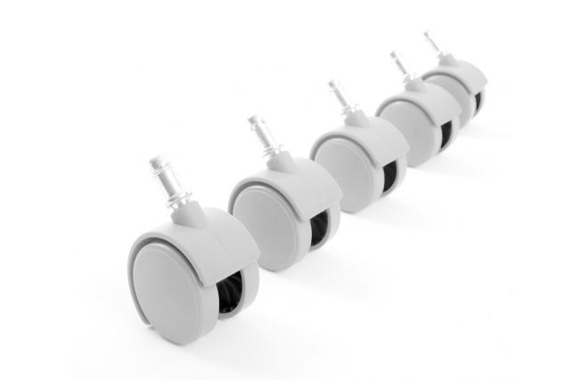 Ruedecillas blancas compatibles base blanca