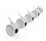 Ruedecillas blancas compatibles base blanca