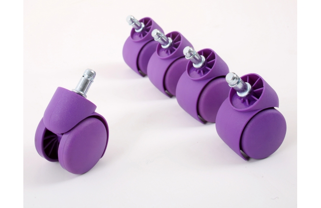 Ruedecillas violetas