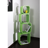 Set de 4 estanter&iacute;as cuadradas POP color verde