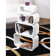 Set de 4 estanter&iacute;as POP rectangular color blanco image pub1