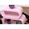 Set de 4 estanter&iacute;as POP rectangular color rosa