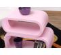 Set de 4 estanter&iacute;as POP rectangular color rosa