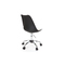Silla con ruedas altura regulable New Steevy color negro