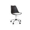 Silla con ruedas altura regulable New Steevy color negro image pub1